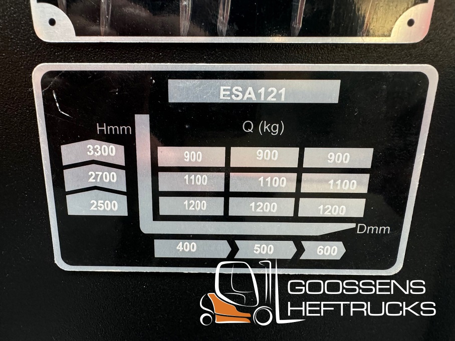 EP ESA121 elektrische stapelaar 3.3m 3103